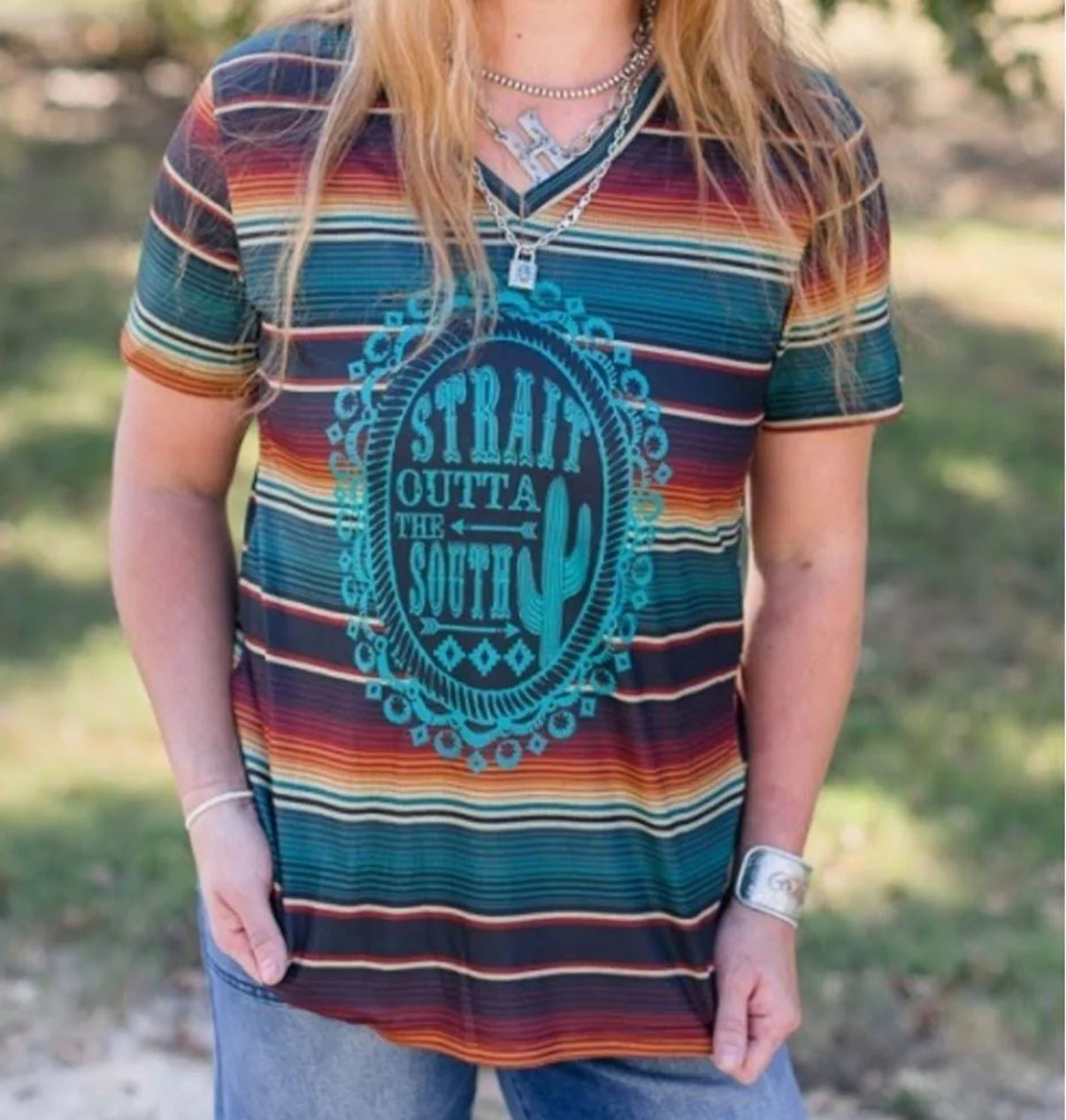 Crazy Train Classic Tee Straight outta South Serape