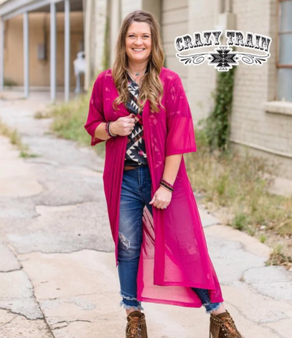 CRAZY TRAIN SHORT TO LONG DUSTER