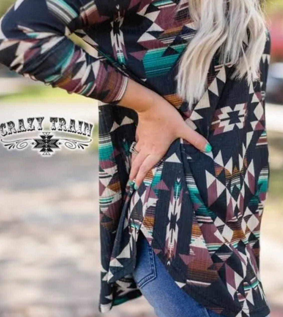 SOUL ON FIRE AZTEC TOP
