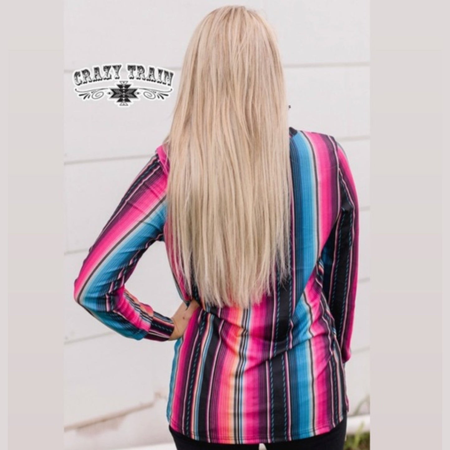 FLASHY FLAIR TOP