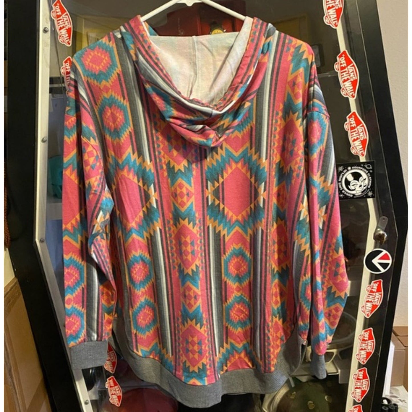 MULTI COLOR SOUTHWEST PULLOVER