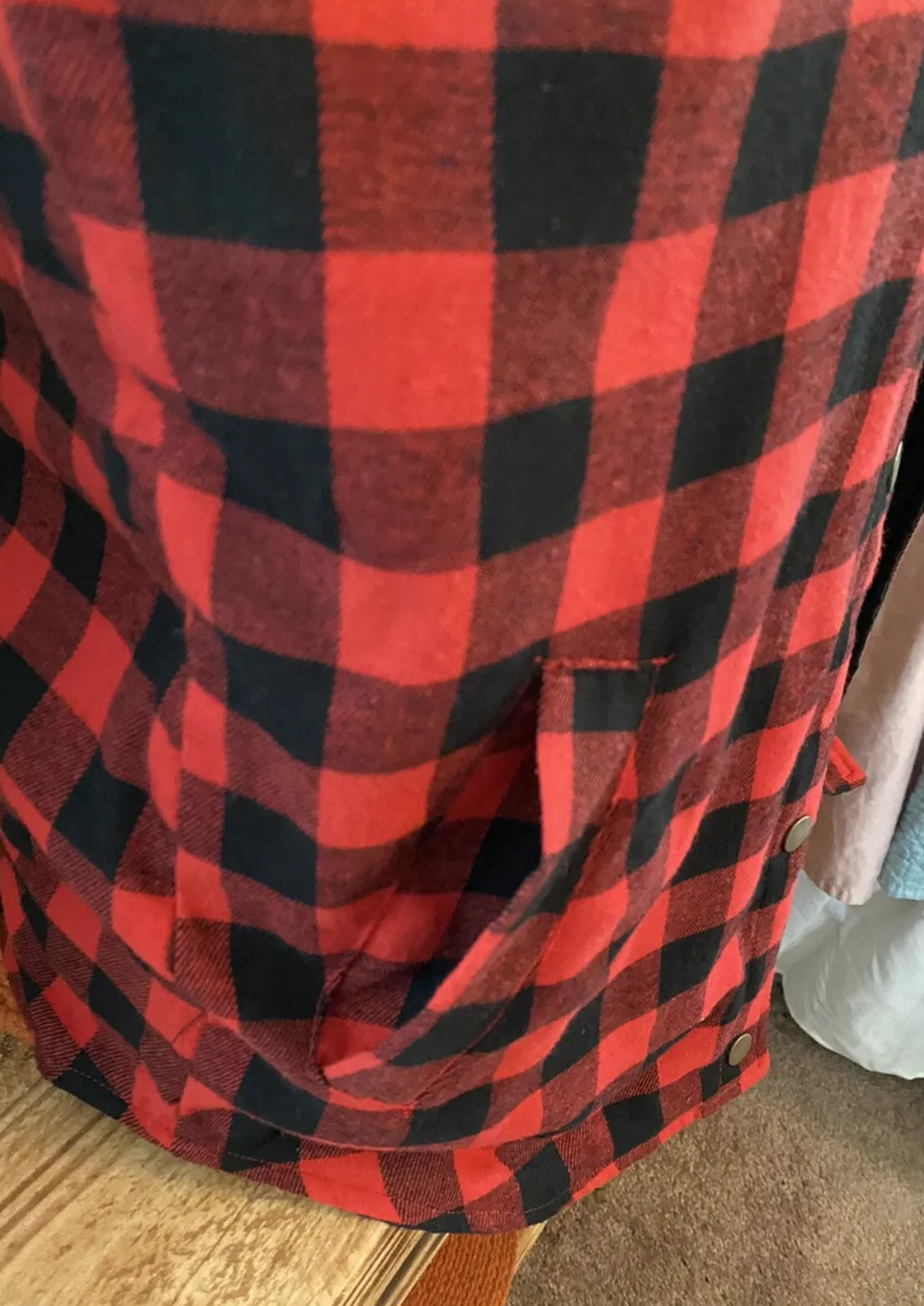 PLAID VEST SUNSHINE & RODEOS