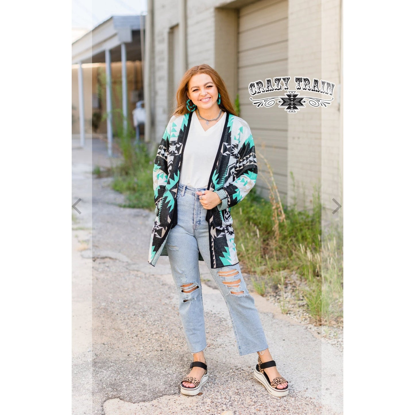 TRAIN STAION CARDIGAN
