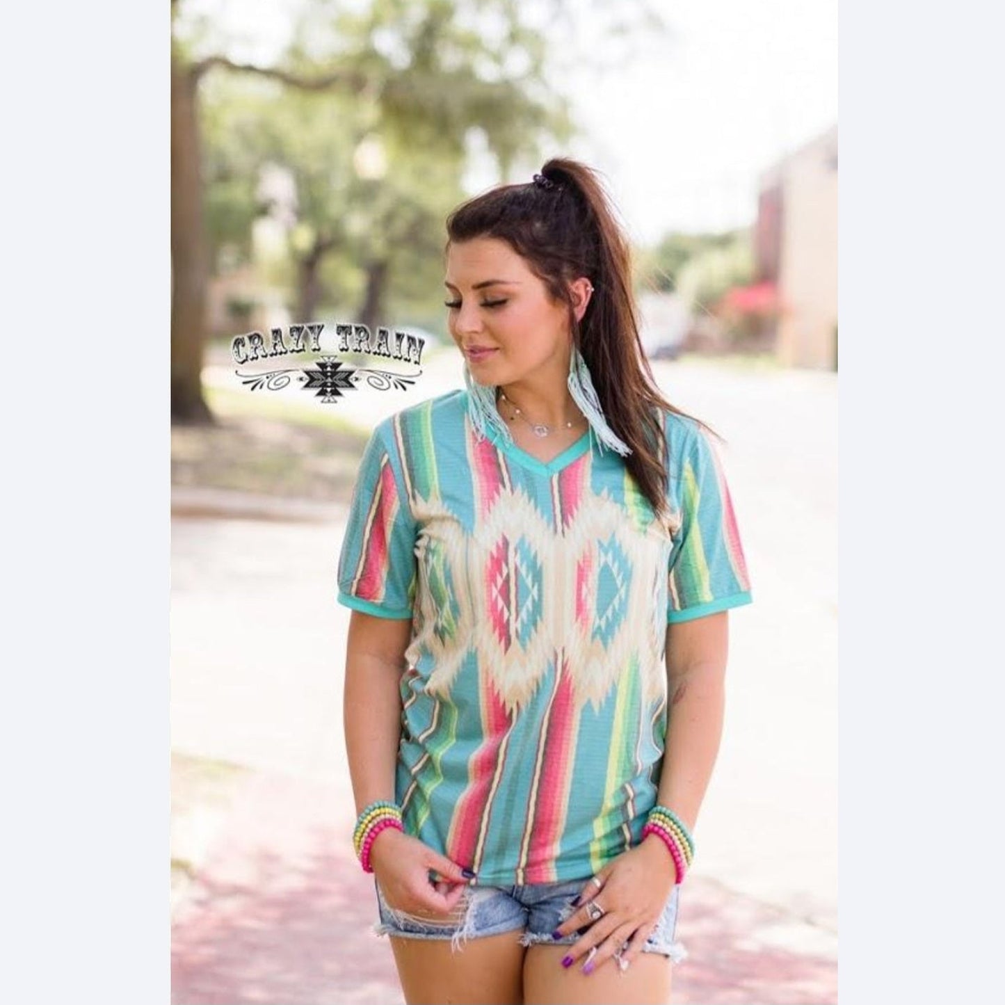 Flamingle tee crazy train