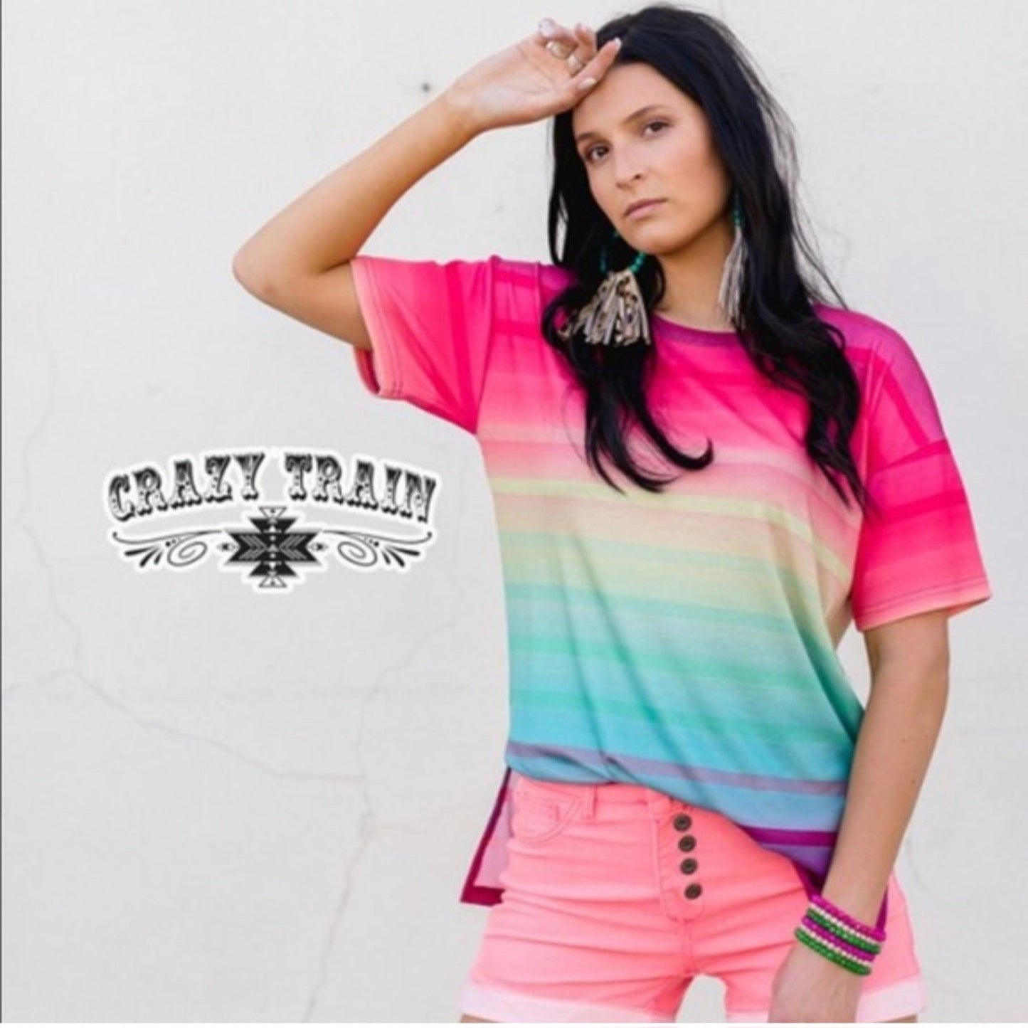 Color me fancy top crazy train