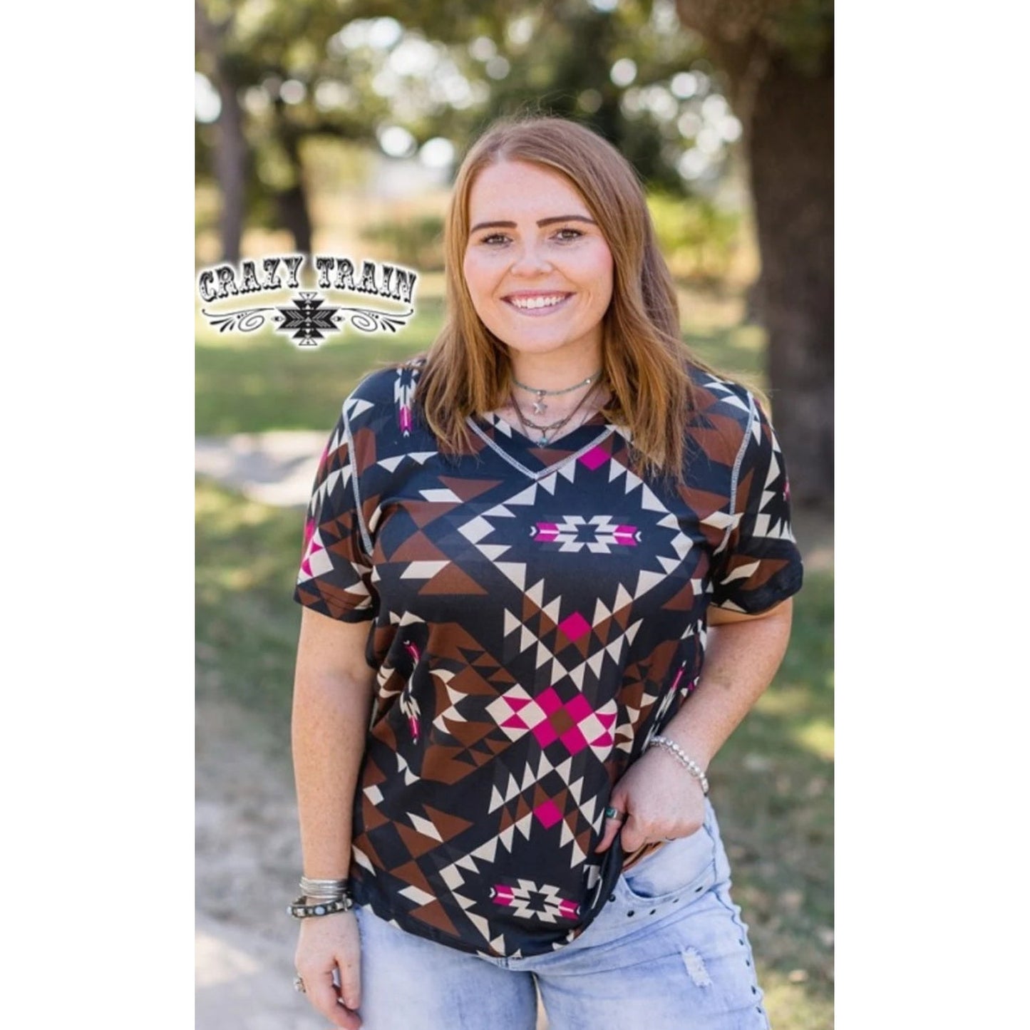 Maple mae crazy train top
