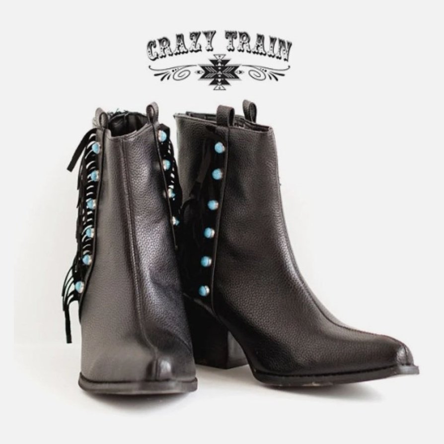 BOUJEE BLACK BOOTIES