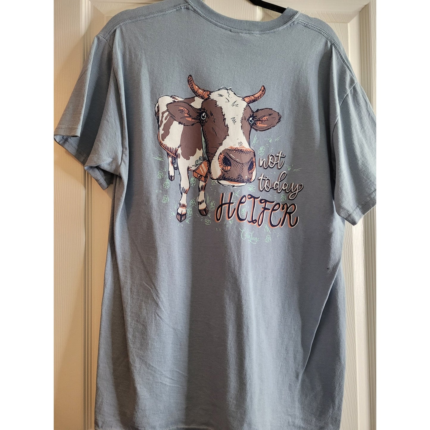 Graphic tee not today heffer