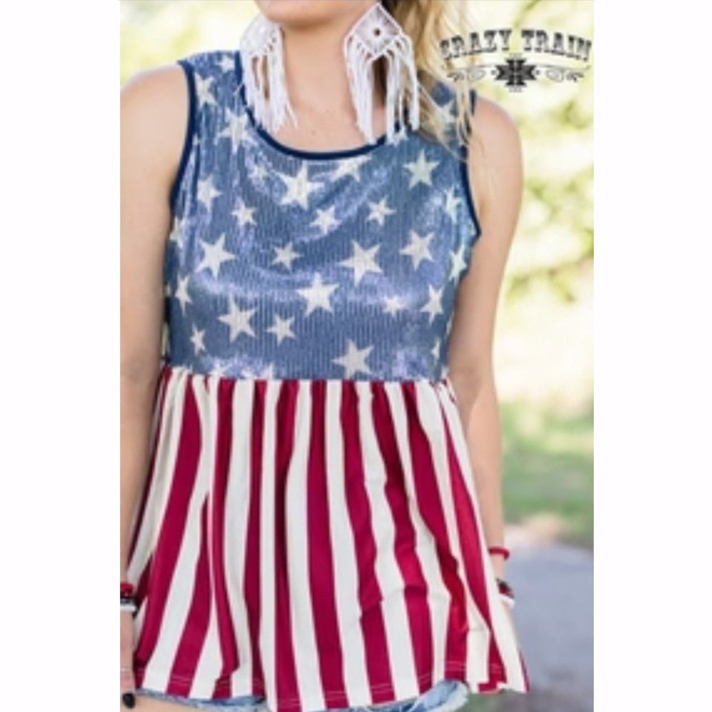 SPANGLE SPARKLE TANK