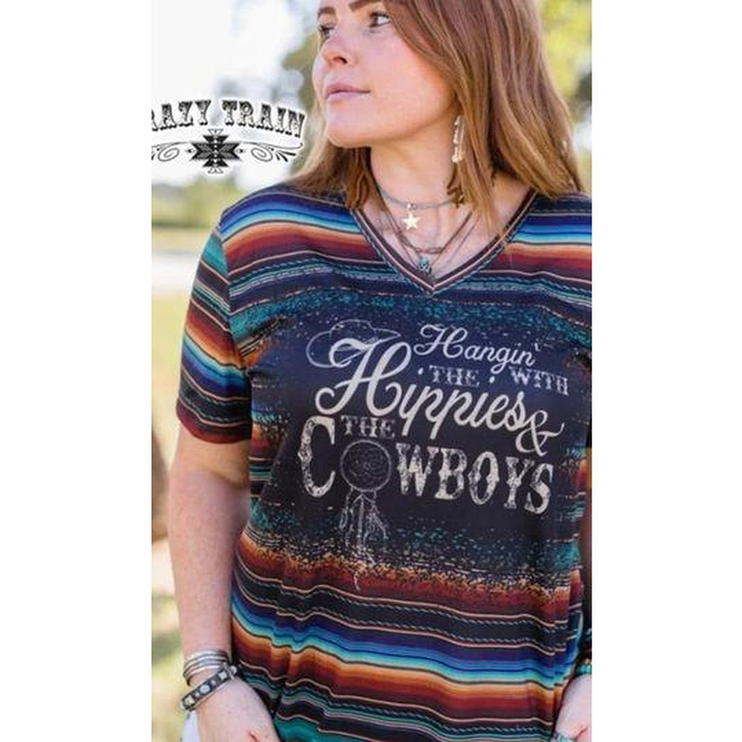 COWBOYS & HIPPIE TOP