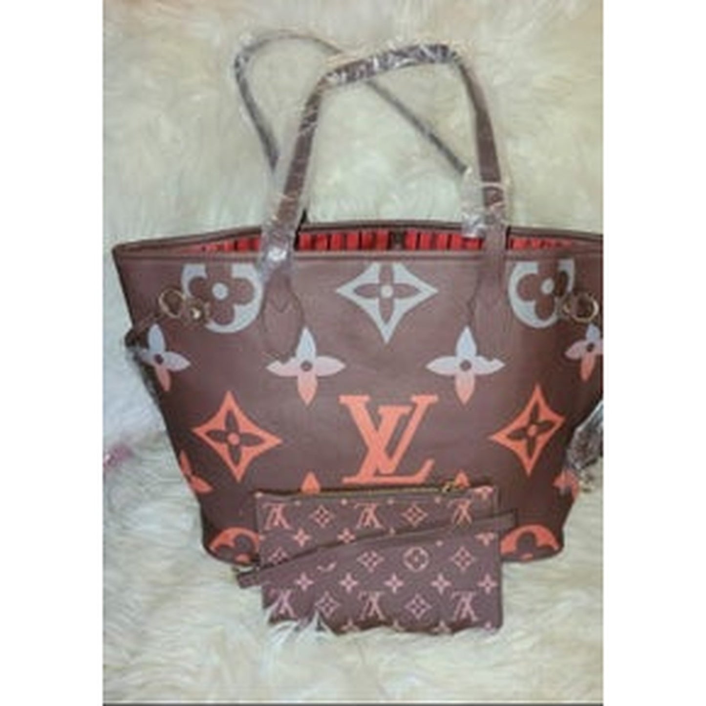 BROWN NF PURSE