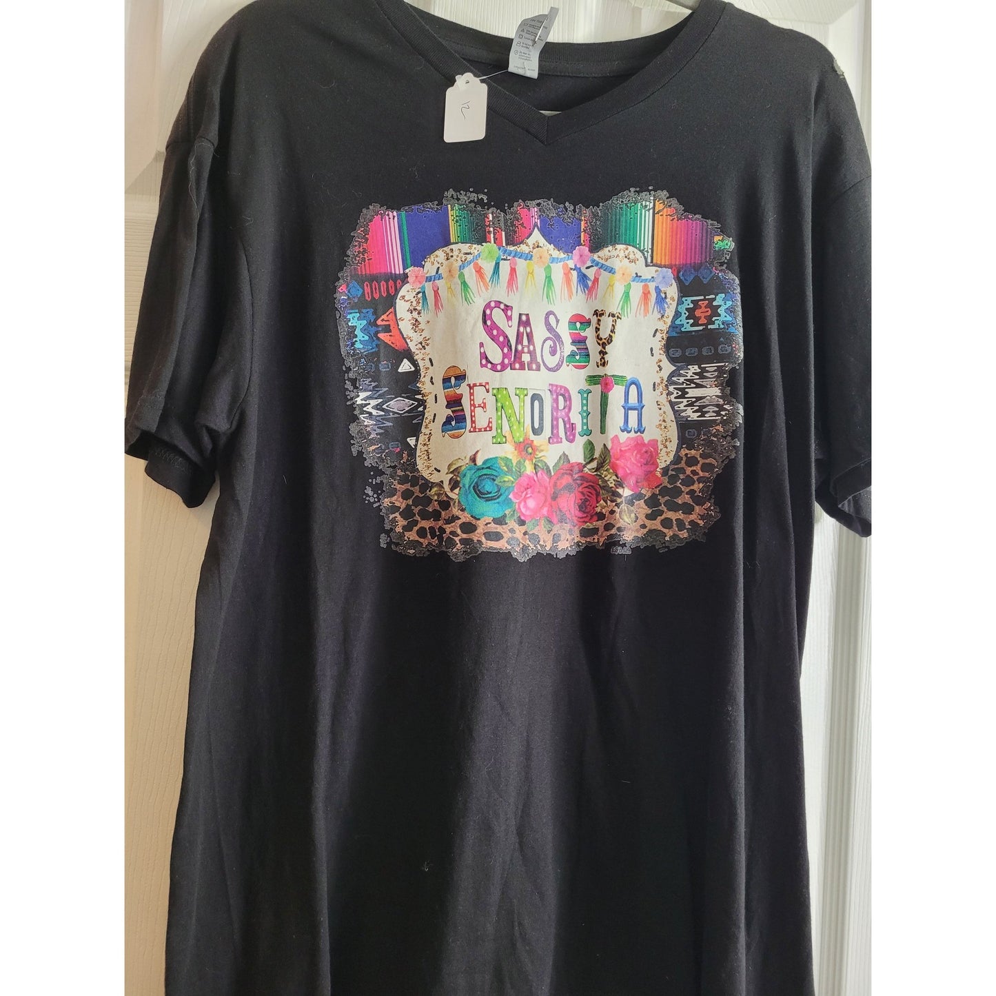 Graphic tee sassy senorita