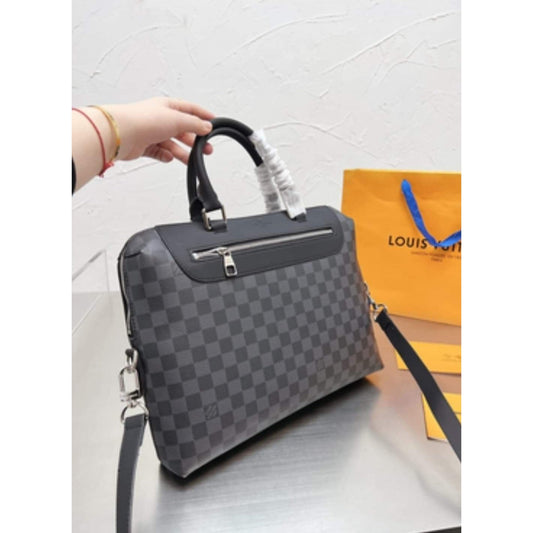 COMPUTER BAG W/LOCK BLACK DEMIER