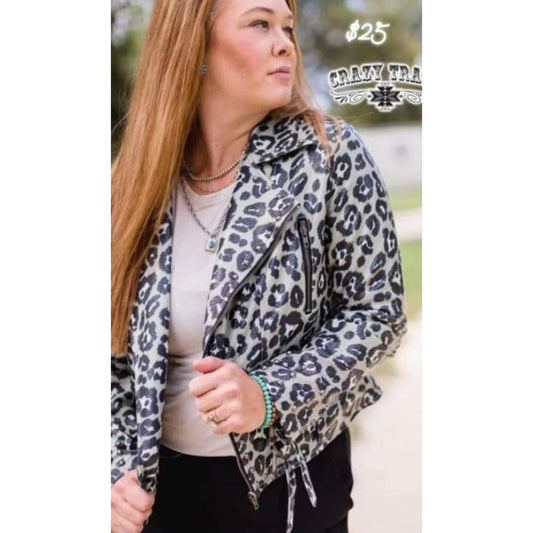 TAILORED LEOPARD JACKET