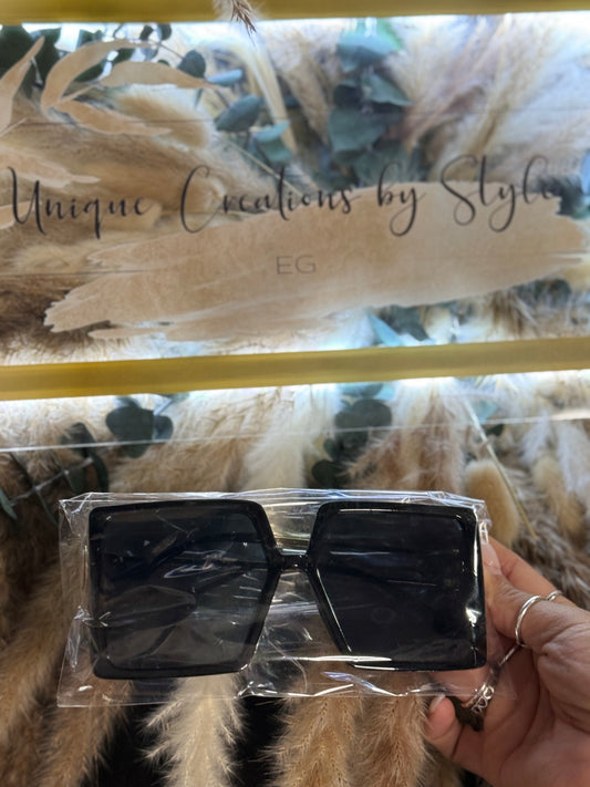 Black Square Sunglasses