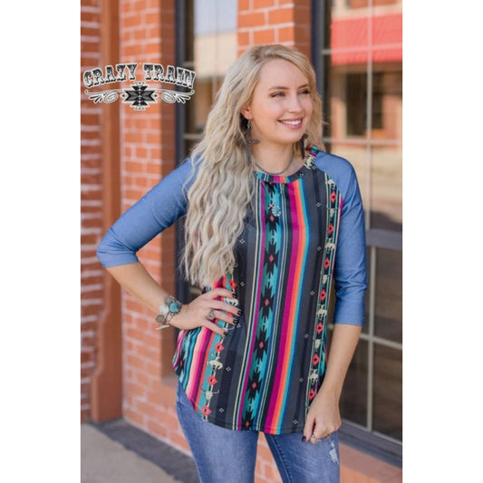 Lone star legend raglan tee crazy train