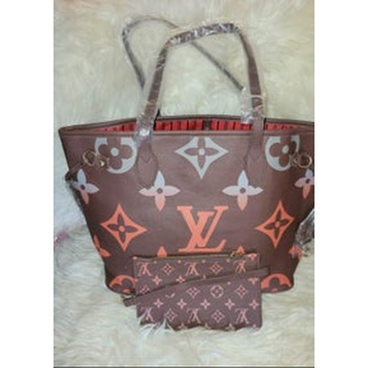 BROWN NF PURSE